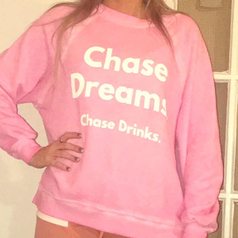 Wildfox Pink Sweatshirt